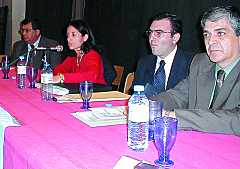Los abogados Alicia Salas y Reynaldo Pisarello